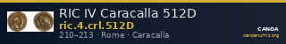 RIC IV Caracalla 512D — CANOA