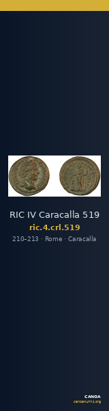 RIC IV Caracalla 519 — CANOA