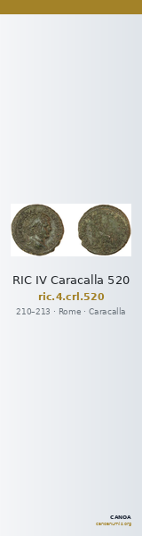 RIC IV Caracalla 520 — CANOA