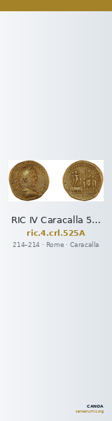 RIC IV Caracalla 525A — CANOA