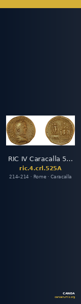 RIC IV Caracalla 525A — CANOA