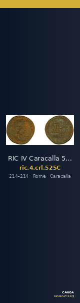 RIC IV Caracalla 525C — CANOA
