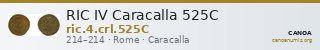 RIC IV Caracalla 525C — CANOA