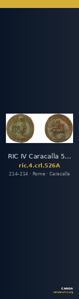 RIC IV Caracalla 526A — CANOA