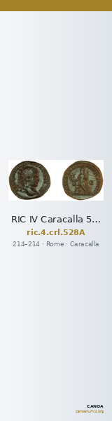 RIC IV Caracalla 528A — CANOA