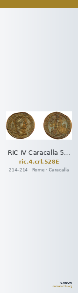 RIC IV Caracalla 528E — CANOA