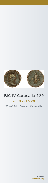 RIC IV Caracalla 529 — CANOA