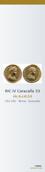 RIC IV Caracalla 53 — CANOA