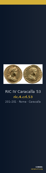 RIC IV Caracalla 53 — CANOA