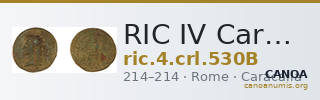 RIC IV Caracalla 530B — CANOA