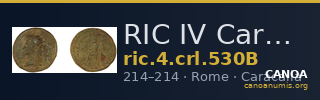 RIC IV Caracalla 530B — CANOA