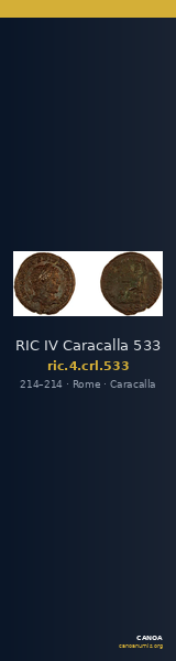 RIC IV Caracalla 533 — CANOA