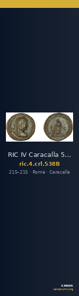 RIC IV Caracalla 538B — CANOA