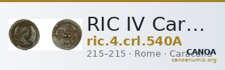 RIC IV Caracalla 540A — CANOA