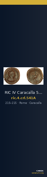 RIC IV Caracalla 541A — CANOA