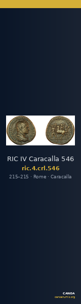 RIC IV Caracalla 546 — CANOA