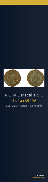 RIC IV Caracalla 549A — CANOA