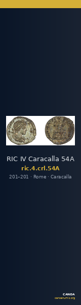 RIC IV Caracalla 54A — CANOA
