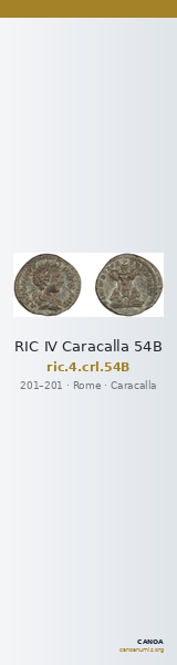 RIC IV Caracalla 54B — CANOA