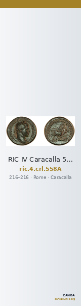 RIC IV Caracalla 558A — CANOA