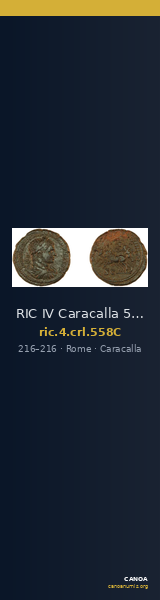 RIC IV Caracalla 558C — CANOA