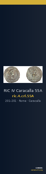 RIC IV Caracalla 55A — CANOA