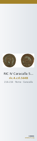 RIC IV Caracalla 564B — CANOA
