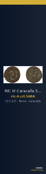RIC IV Caracalla 568A — CANOA