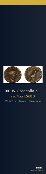 RIC IV Caracalla 568B — CANOA