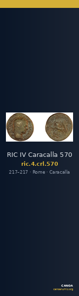 RIC IV Caracalla 570 — CANOA