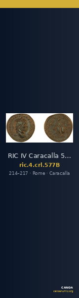RIC IV Caracalla 577B — CANOA