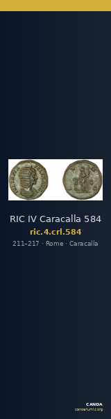 RIC IV Caracalla 584 — CANOA