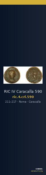 RIC IV Caracalla 590 — CANOA