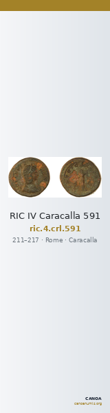 RIC IV Caracalla 591 — CANOA