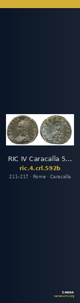 RIC IV Caracalla 592b — CANOA