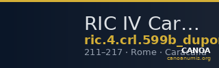 RIC IV Caracalla 599b (dupondius) — CANOA