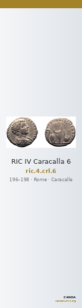 RIC IV Caracalla 6 — CANOA