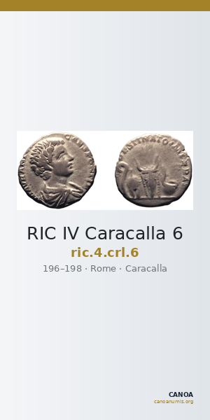 RIC IV Caracalla 6 — CANOA