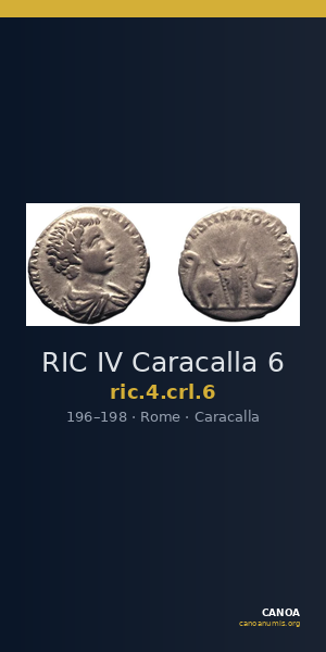 RIC IV Caracalla 6 — CANOA