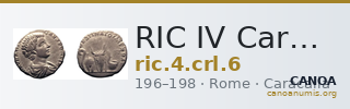 RIC IV Caracalla 6 — CANOA