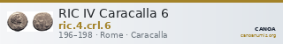 RIC IV Caracalla 6 — CANOA
