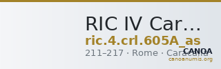 RIC IV Caracalla 605A (as) — CANOA