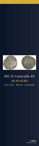 RIC IV Caracalla 65 — CANOA