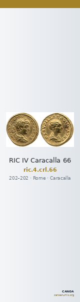 RIC IV Caracalla 66 — CANOA