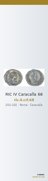 RIC IV Caracalla 68 — CANOA