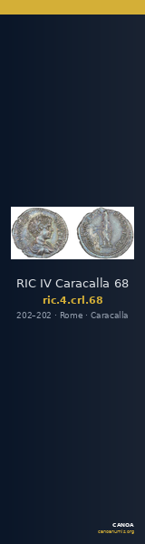 RIC IV Caracalla 68 — CANOA