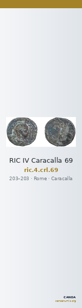 RIC IV Caracalla 69 — CANOA