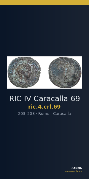 RIC IV Caracalla 69 — CANOA