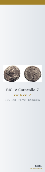 RIC IV Caracalla 7 — CANOA