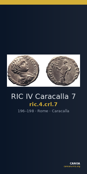 RIC IV Caracalla 7 — CANOA